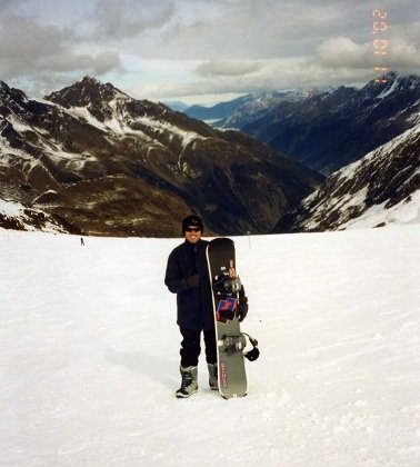 snowboarding in Innsbruck