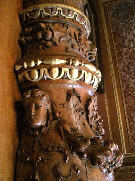 hungarian state opera house statue wood carvings