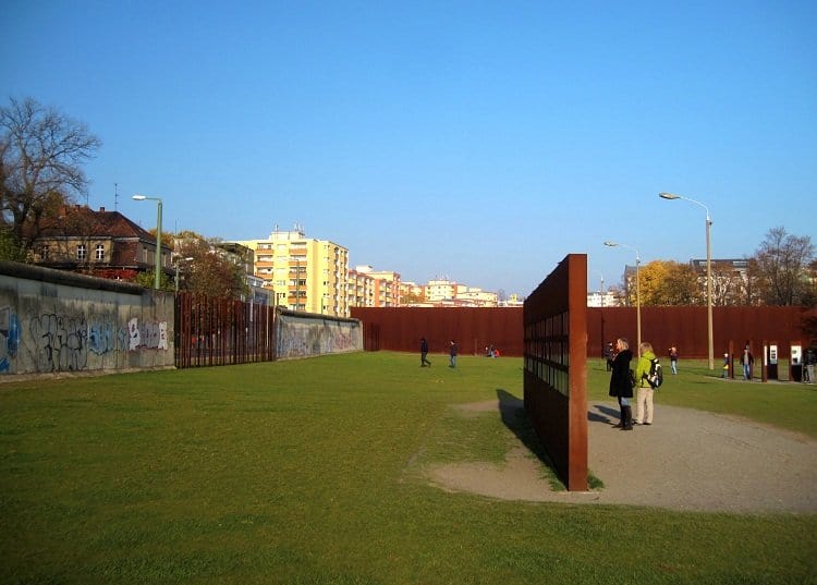 Berlin Wall Memorial Site Monument
