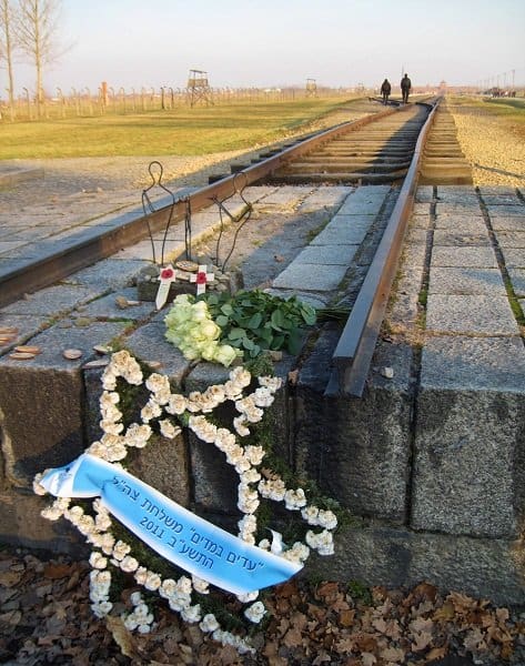 birkenau train memorial