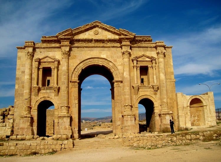 Jerash Jordan Triumphal Arch