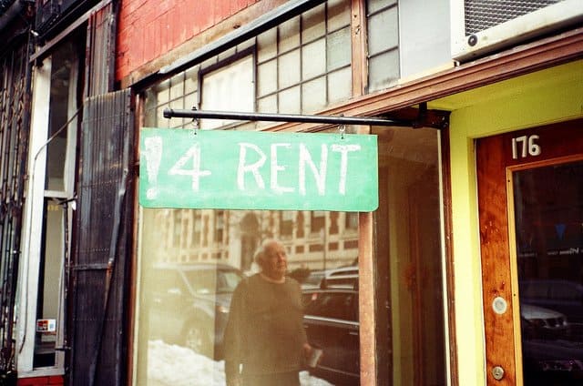 4 rent sign