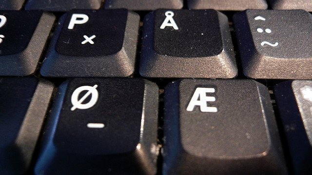 norwegian keyboard