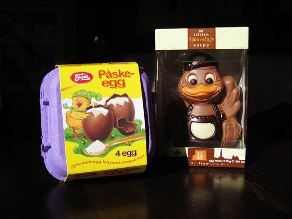 Norway easter chocolates paske