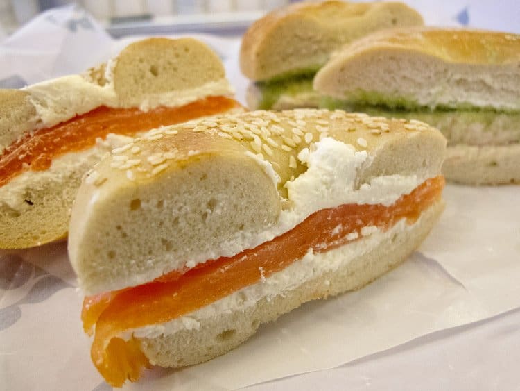 Russ and Daughters bagels