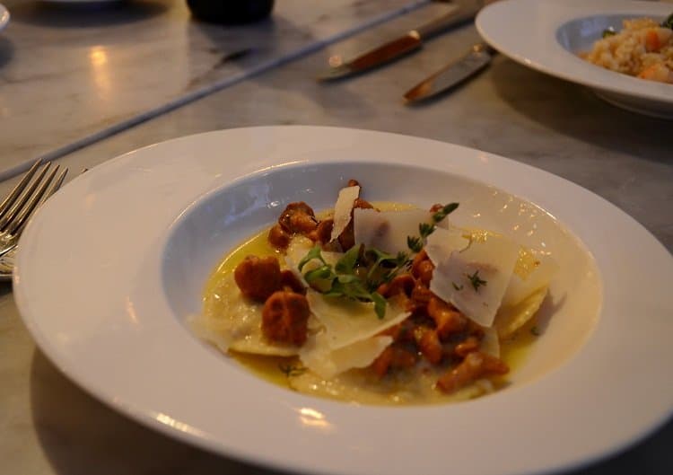 toscanini helsinki ravioli chanterelle