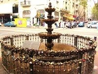Montevideo lock fountain
