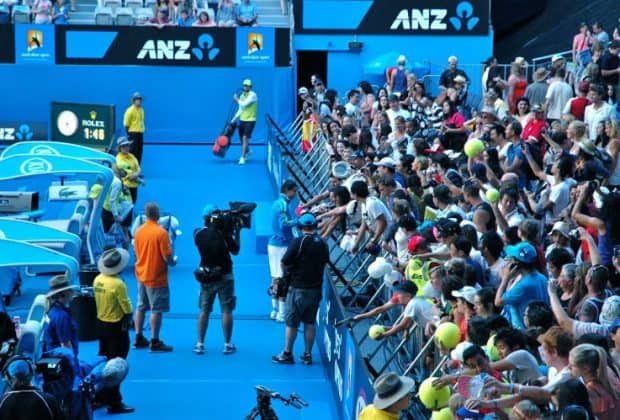 Rafael Nadal Hisense Arena Australian Open 2012