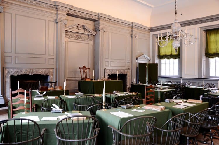 independence hall assembly room