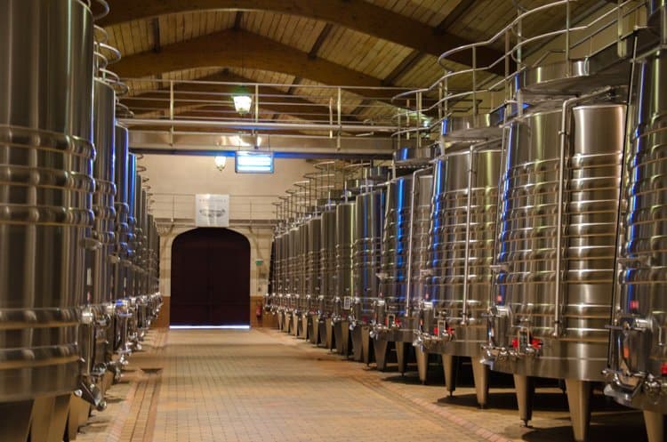 Château Rauzan-Segla  wine vats