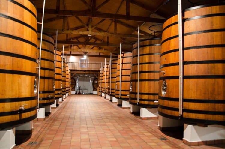 Château Gruaud-Larose wine vats