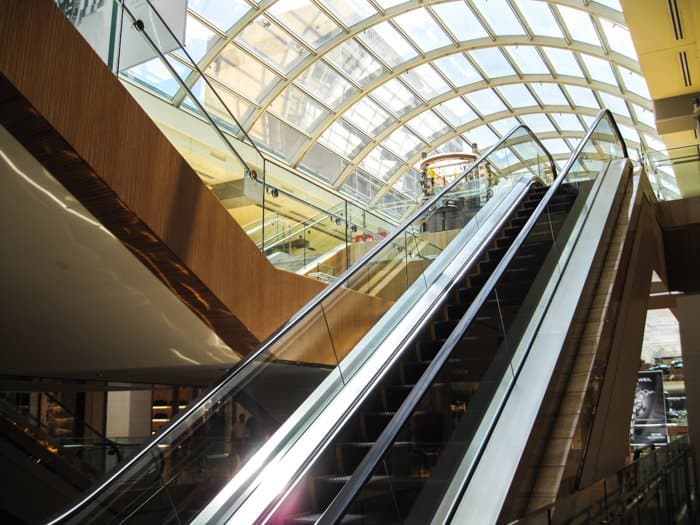 houston galleria escalator