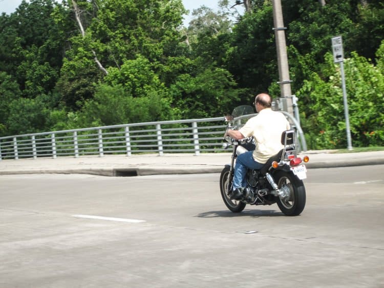 no motorcycle helmet texas