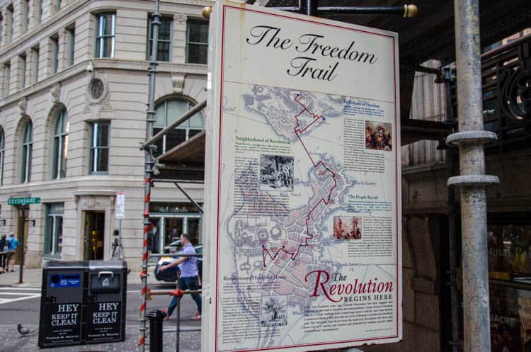 freedom trail boston