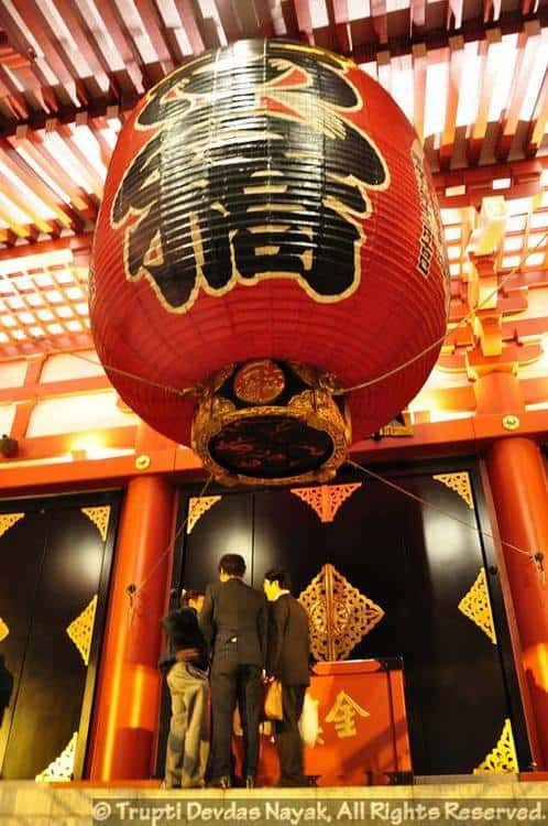 Sensoji temple lantern