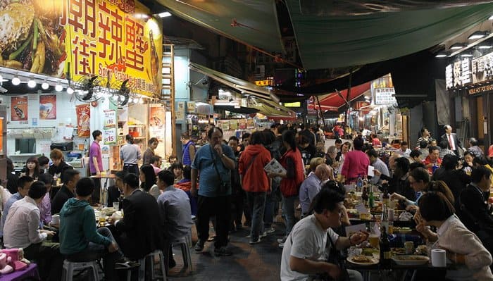 Hong Kong night market