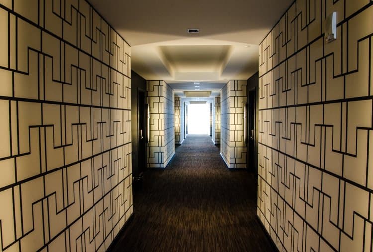 hotel sorella hallway