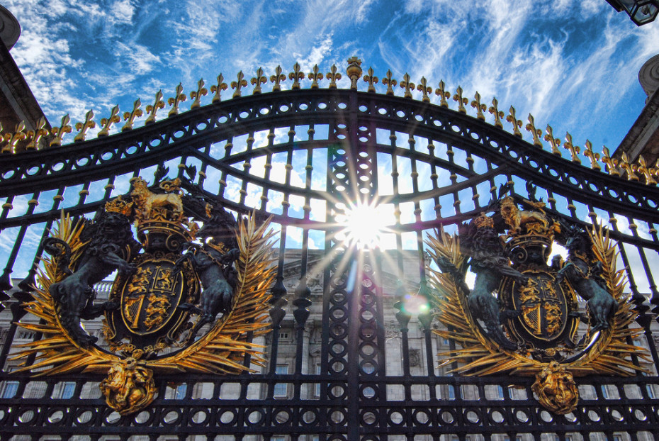 The Gates of Buckingham Palace